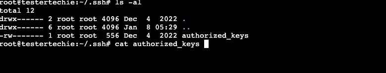 Linux SSH Key Authentication